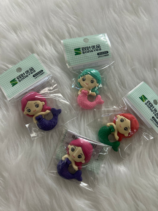 Fancy Mermaid Eraser