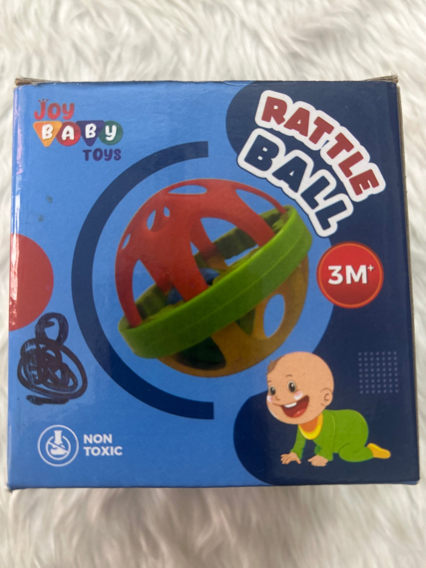 Joy Baby Toys Rattle Ball 3m+