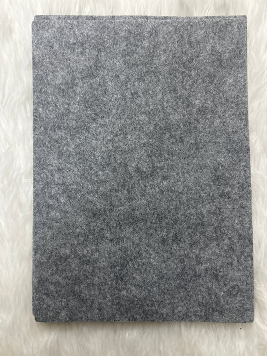 A4 Nonwoven Felt Sheets- Gray