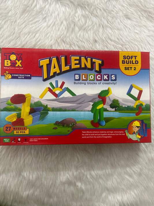 Talent Blocks 27 Models ToyBoy 3+