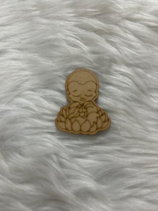 Premarked Mini MDF Painting - Baby Buddha
