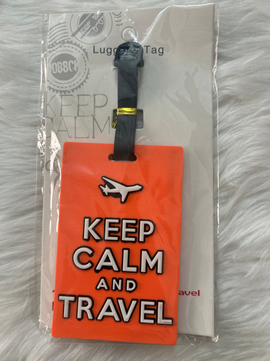 Luggage Tag- Keep Calm & Travel