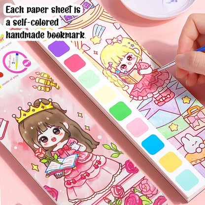 Pocket Water Colouring Book Princess