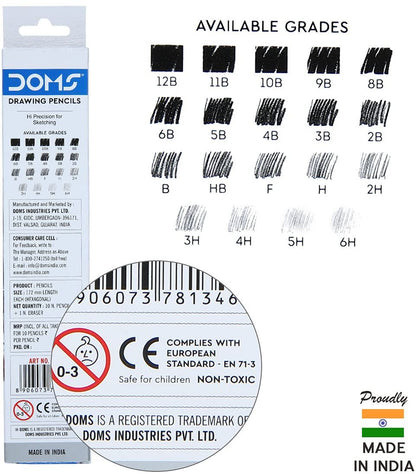 DOMS 2B Drawing Pencil