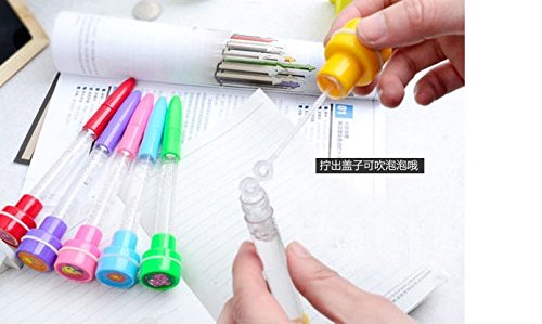 Bubble Pen with Stamp