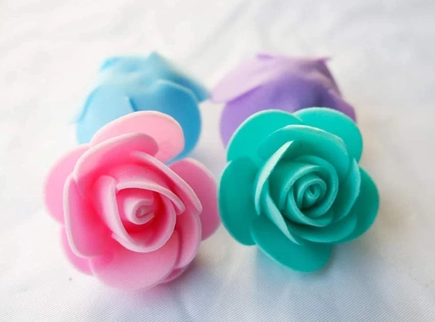 Foam Flowers Rose 2 Pcs Set