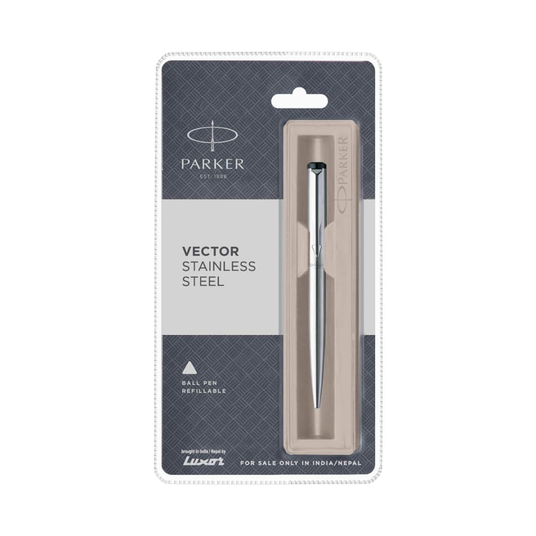 Parker Vector Chrome Trim Ball Pen