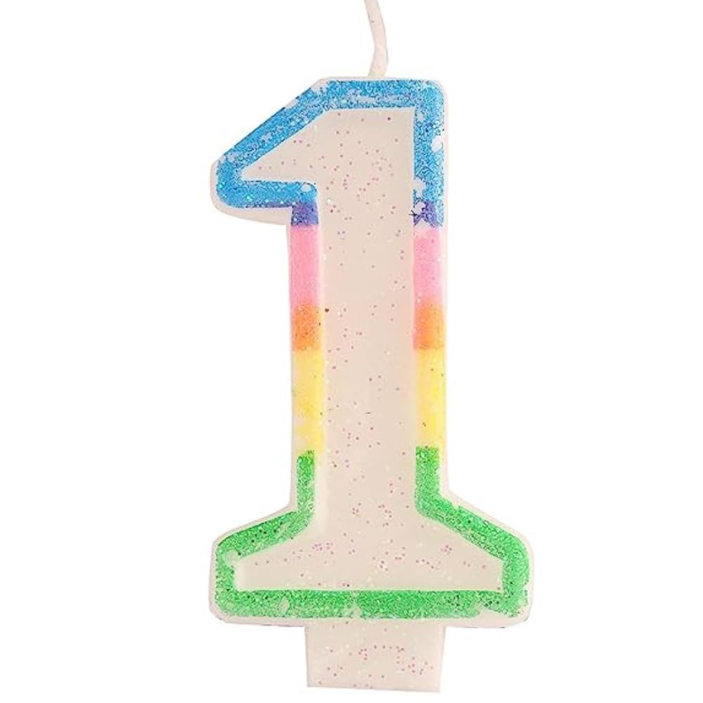 Birthday Number Candle 1