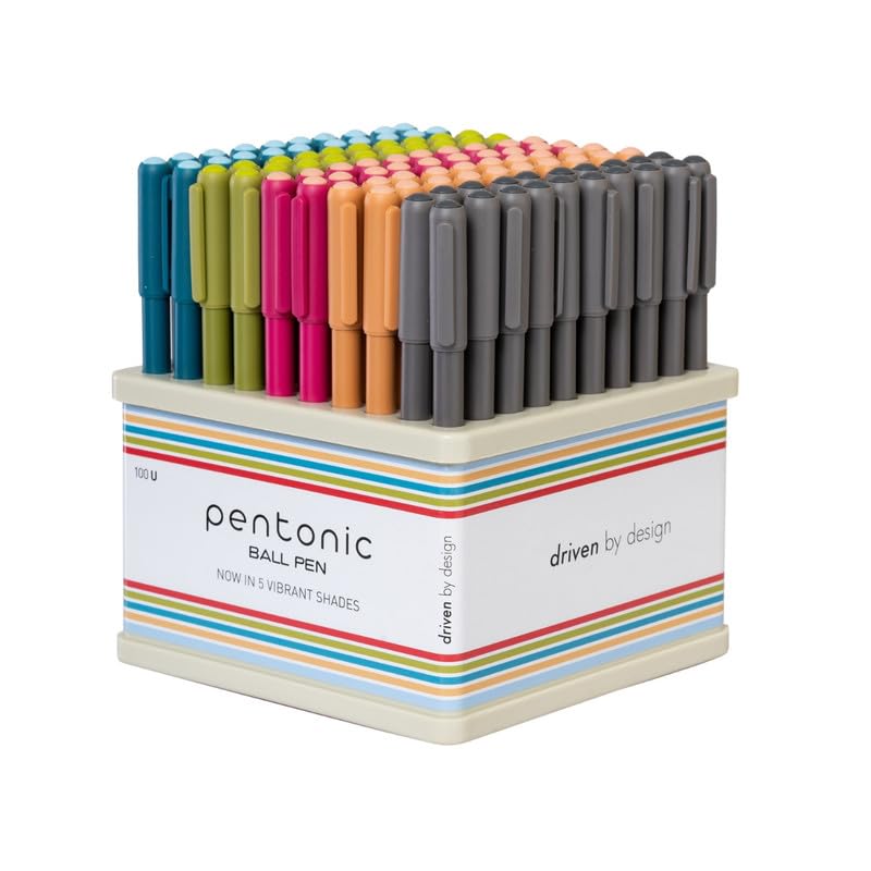 Pentonic Ball Pens - Vibrant Shades