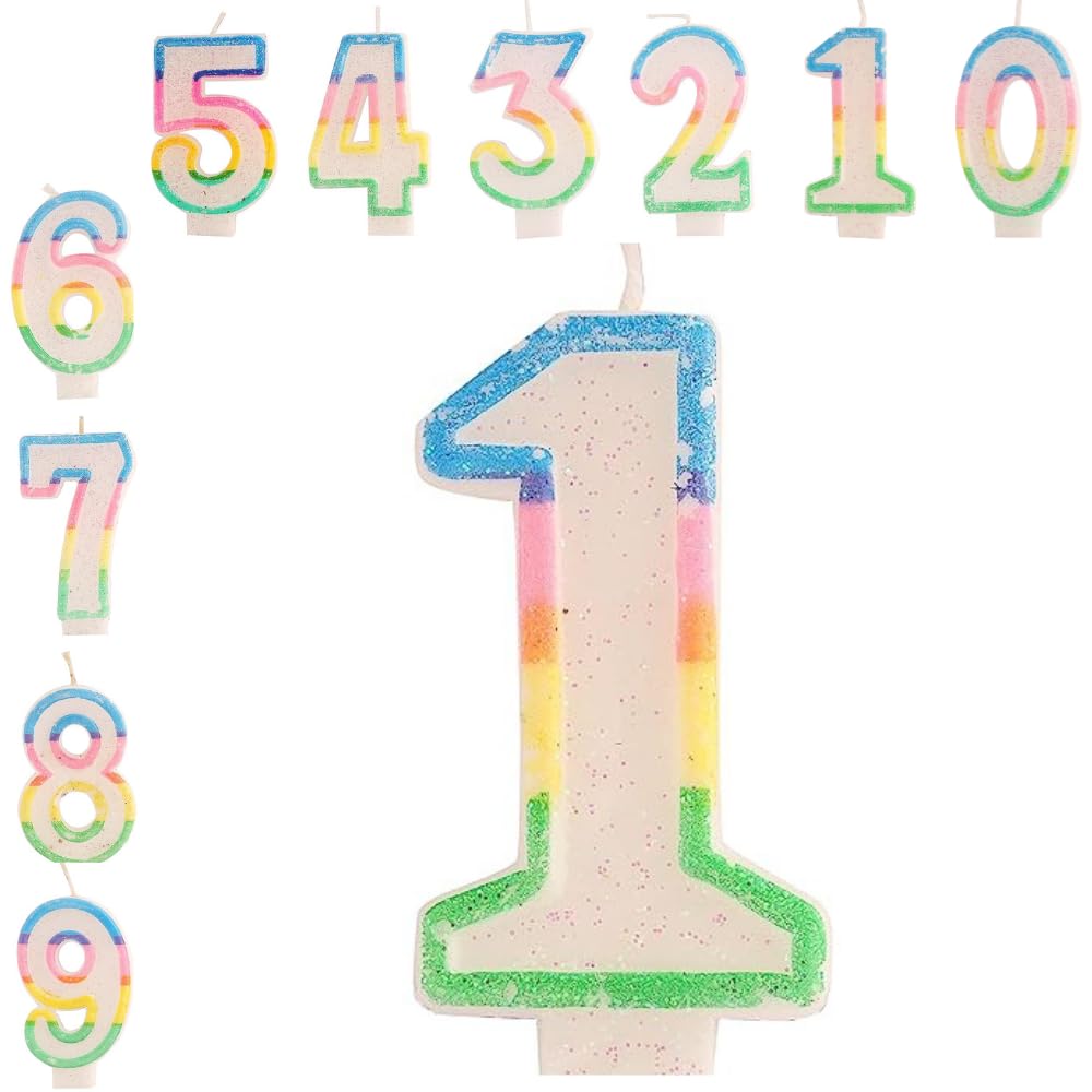 Birthday Number Candle 1