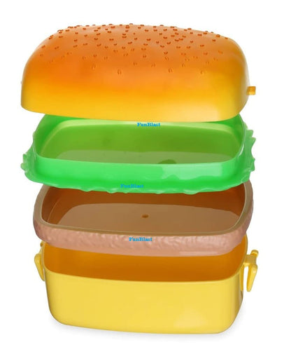 Burger Blast Lunch Box Rectangle