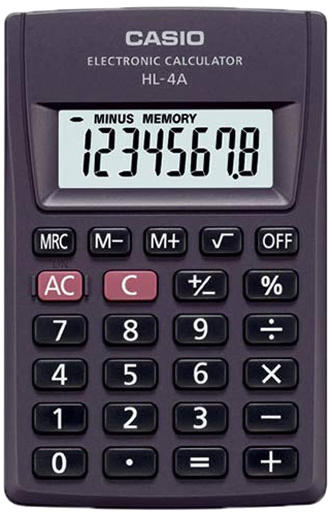 Casio Calculator Mini HL-4A