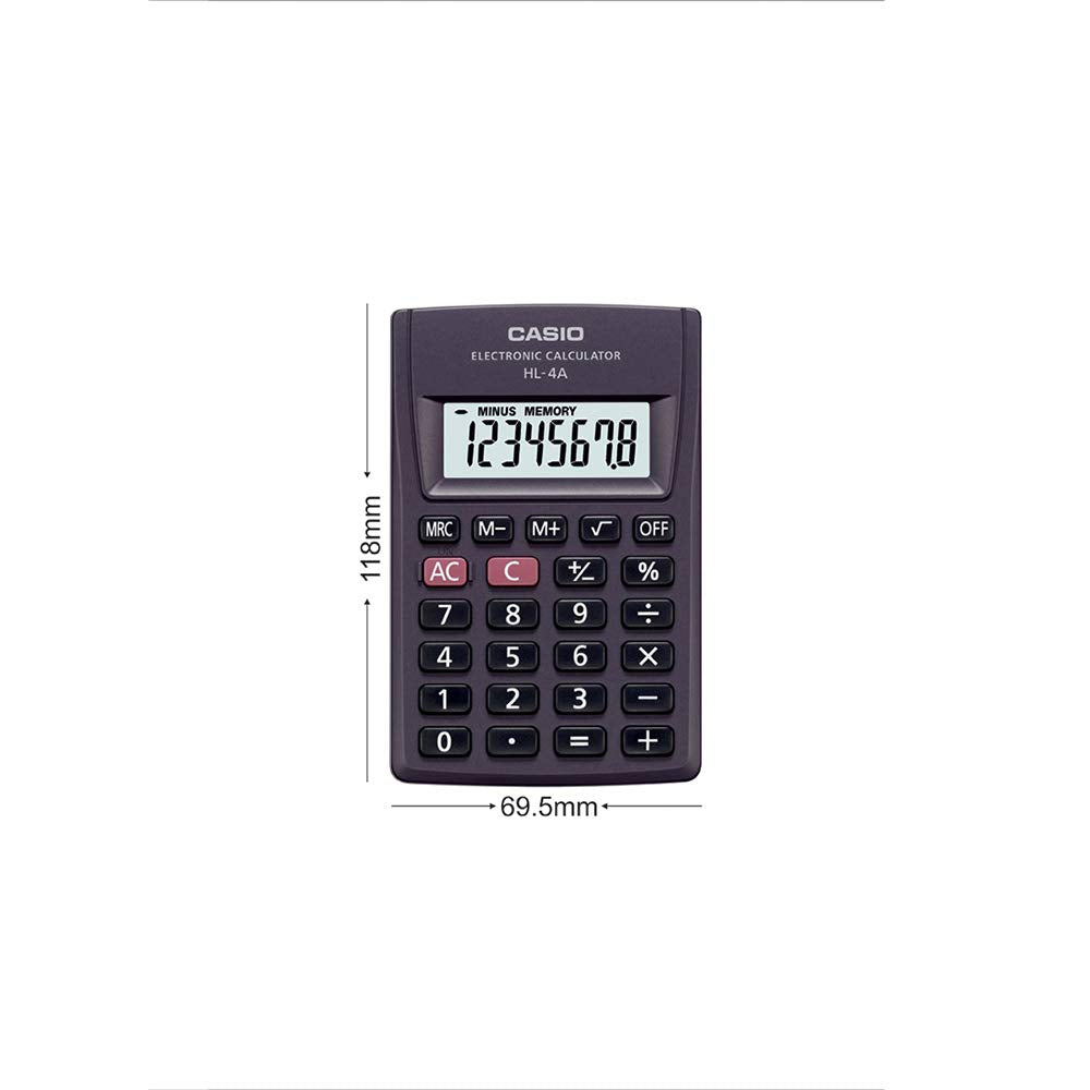 Casio Calculator Mini HL-4A