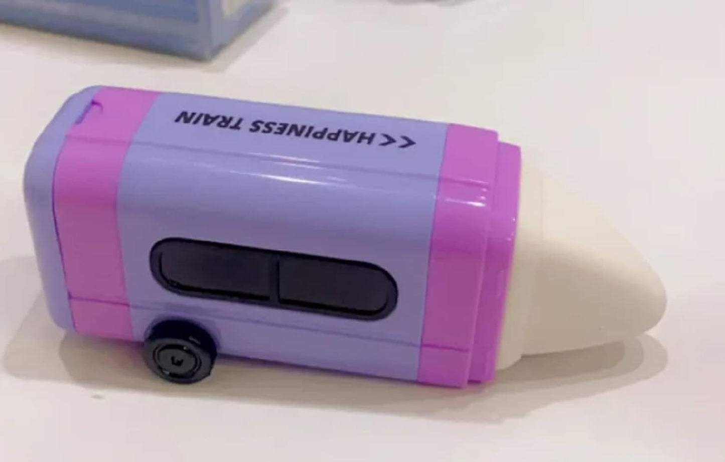 Fancy 2in1 Train Eraser Sharpener