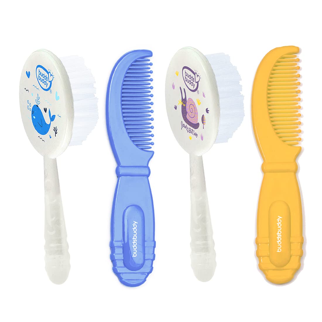 BB Disc oBaby Brsh & Comb 2pcs