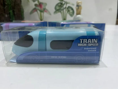 Fancy 2in1 Train Eraser Sharpener