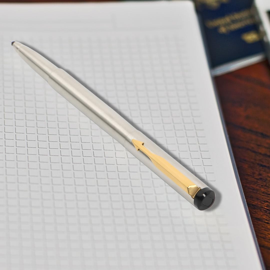 Parker Vector SS Gold Trim Ball Pen