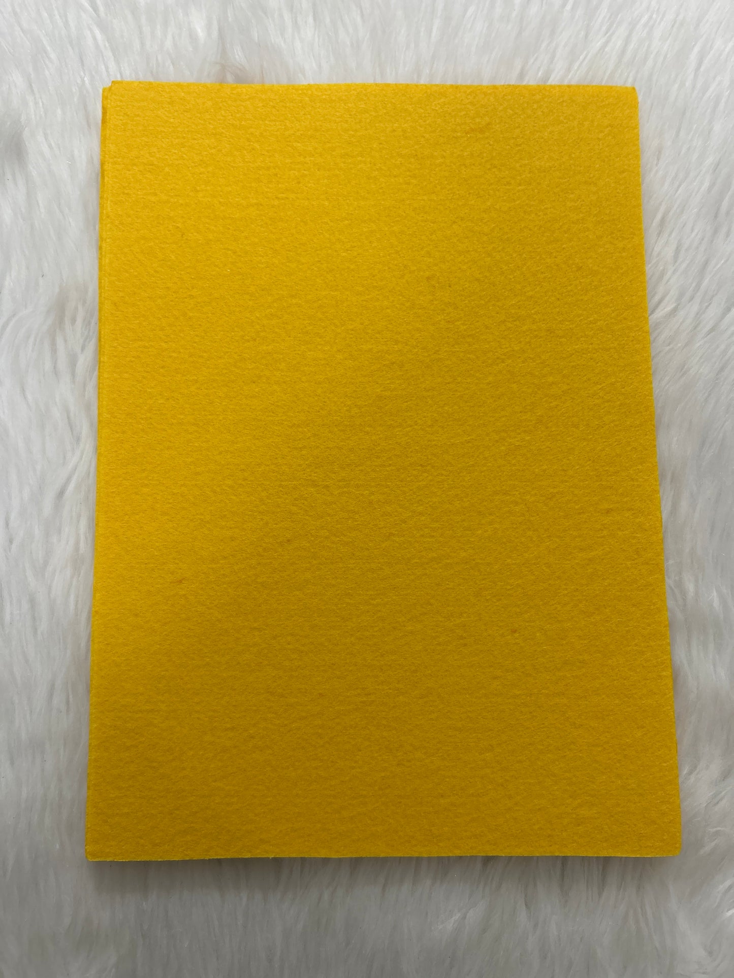 A4 Nonwoven Felt Sheets- Mustard Yellow