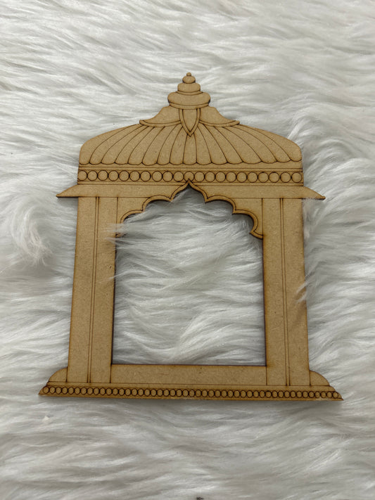 Premarked MDF Painting - Temple