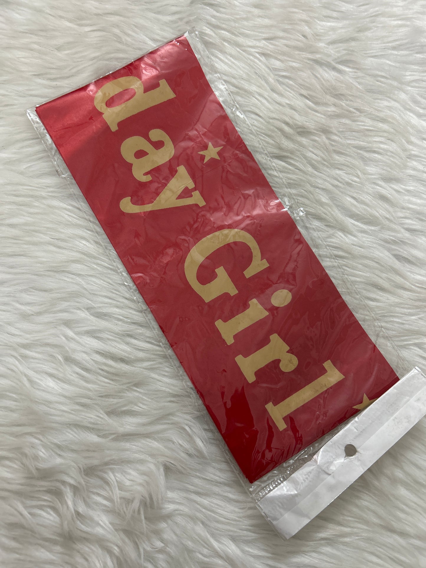 Birthday Girl Sash