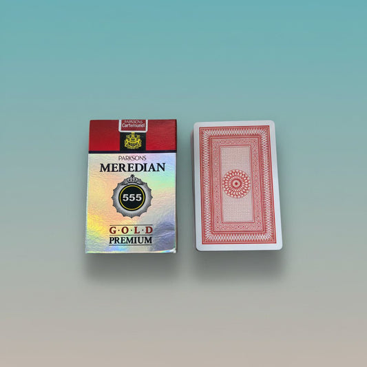 555 Premium Playing Cards by Gift Hub Mart, gold finish