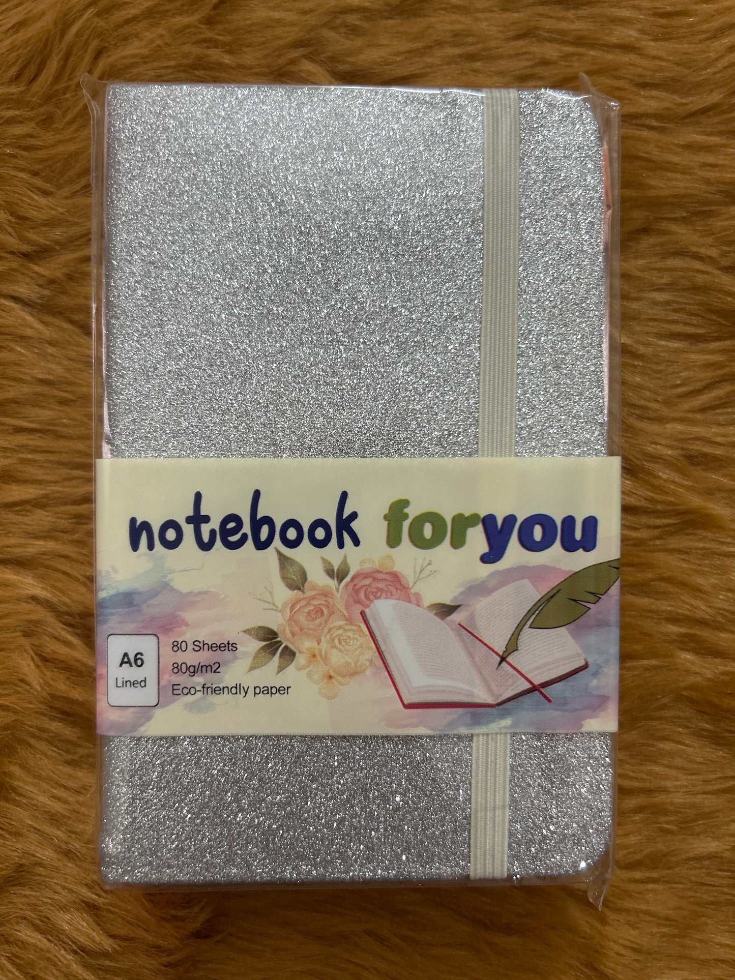 A6 Glitter Diary 5802-8