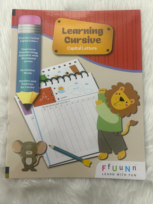 Learning Cursive Capital Letter - Gift Hub Mart