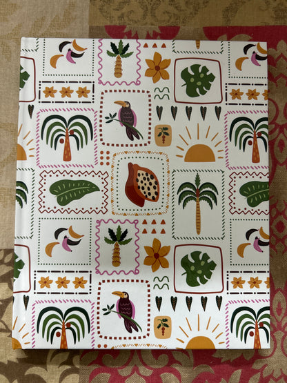 Paperkraft Exercise Book (Unruled) by Gifthubmart, 192 Pgs, colorful tropical cover