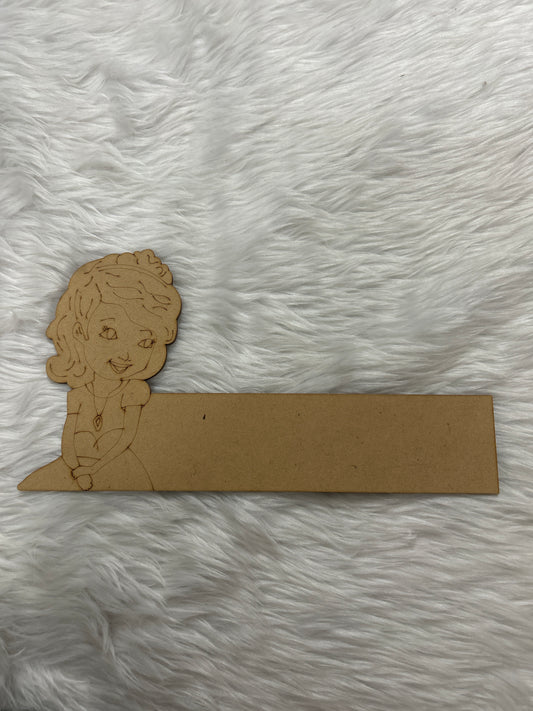 MDF Cutout Princess DIY