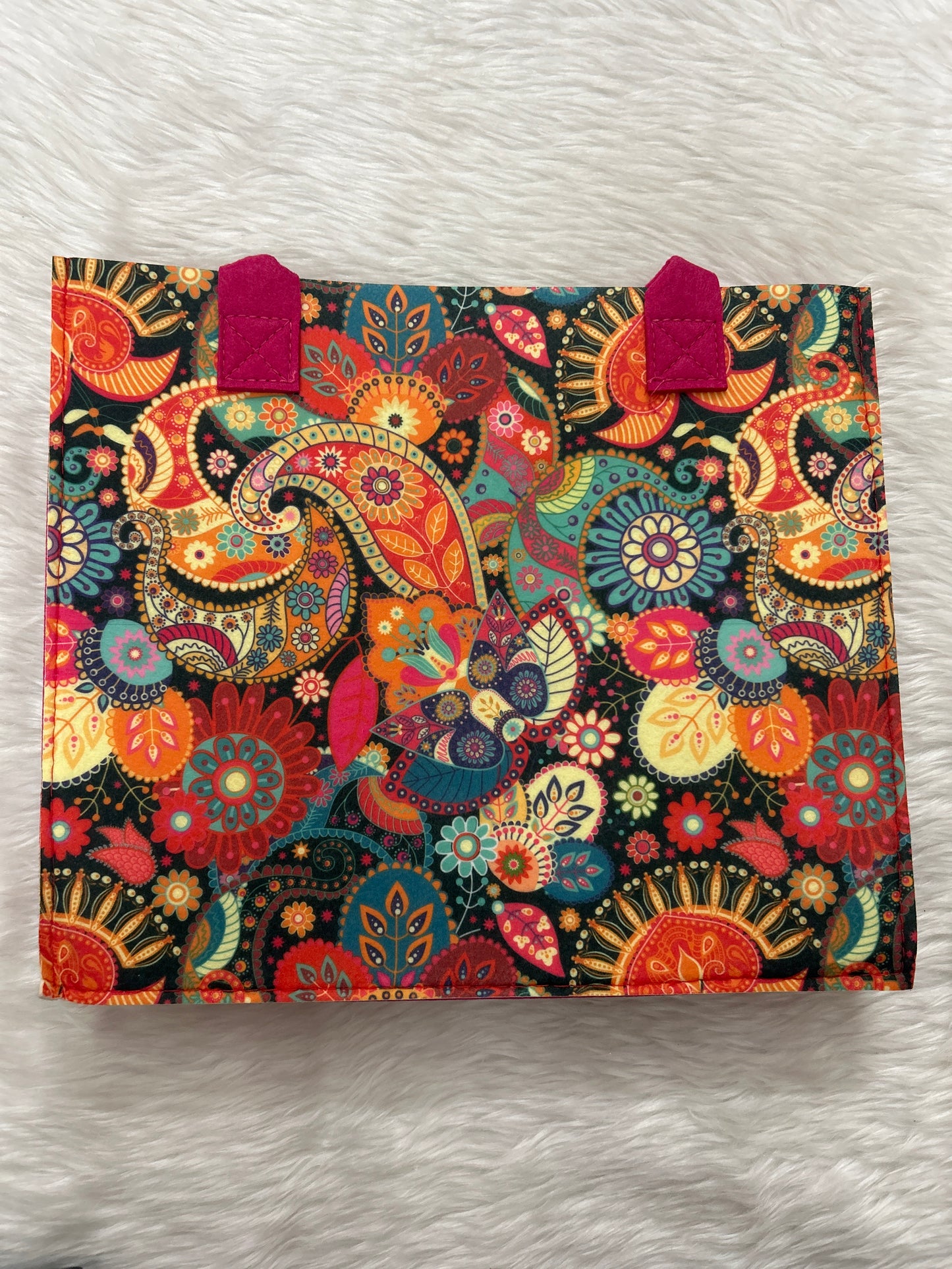 Printed Felt Bag Big
