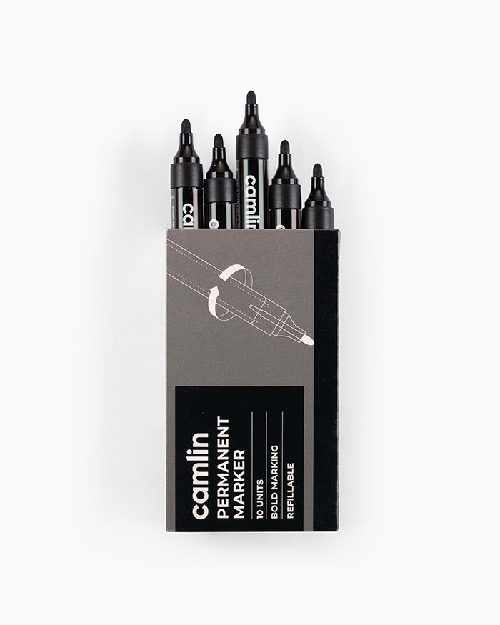 Camlin Permanent Marker (Black)