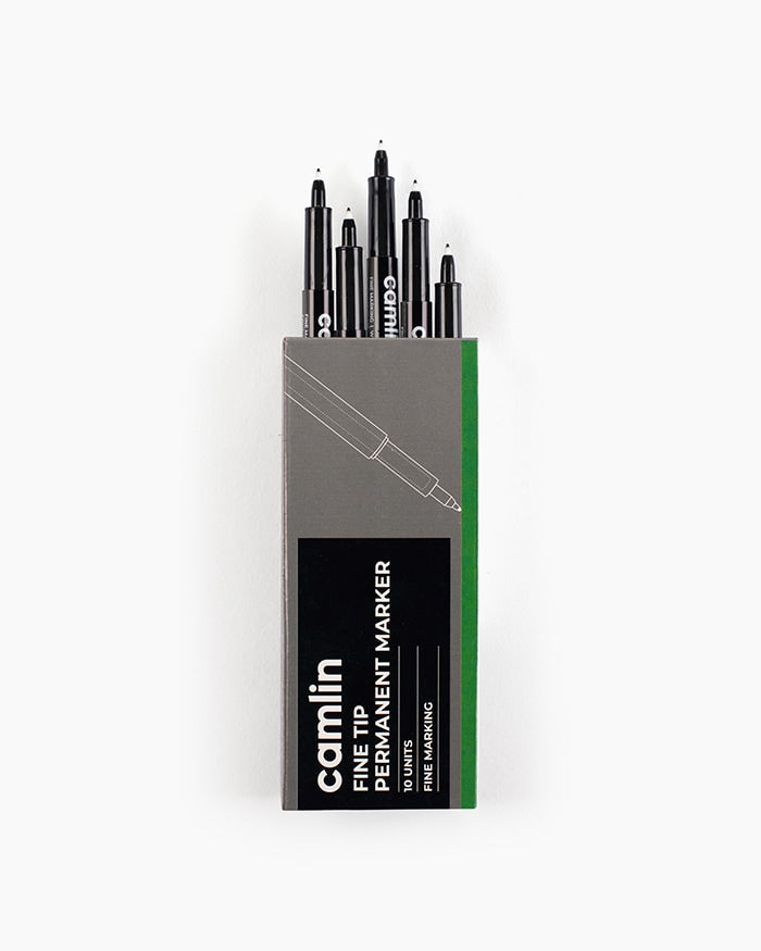 Camlin Fine Tip Permanent Marker Green