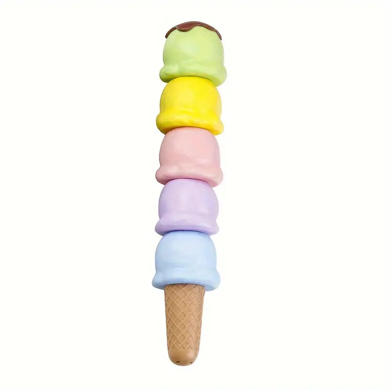 Ice Cream Cone Shape Highlighter Pack of 5