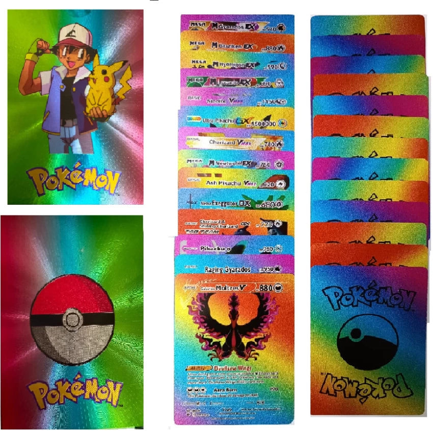 Rainbow Pokemon Cards