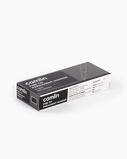 Camlin Fine Tip Permanent Marker Black