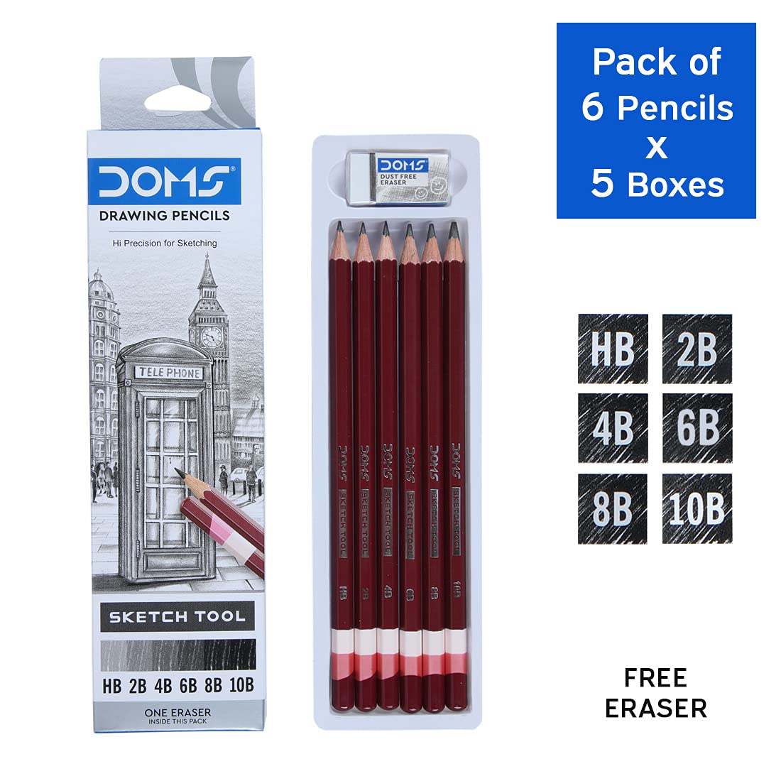 DOMS 04B Drawing Pencils