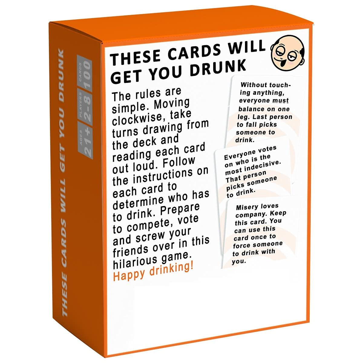 Drinking Card Game- These Cards Will Get You Drunk