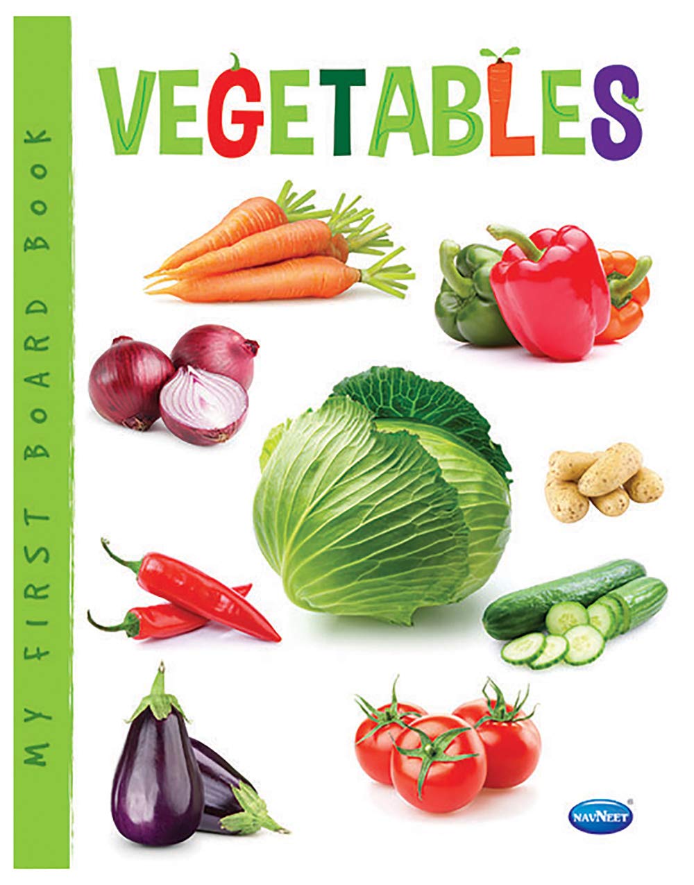 Navneet My Small Board Book Vegetables