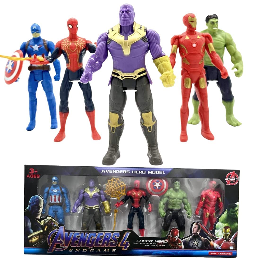 Avengers LED Figure Set Of 5