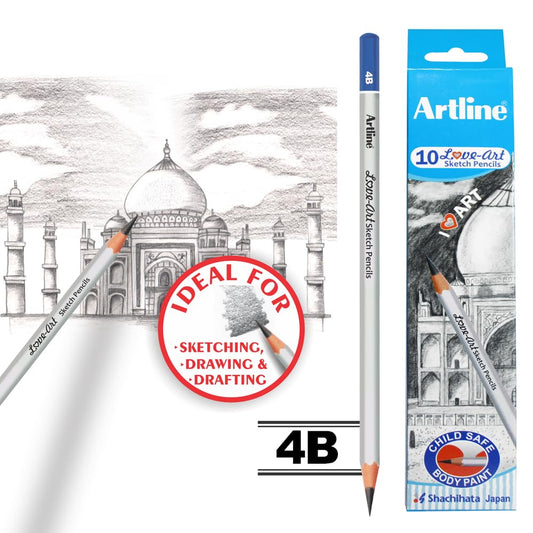 Artline Panel 4B Sketch Pencils