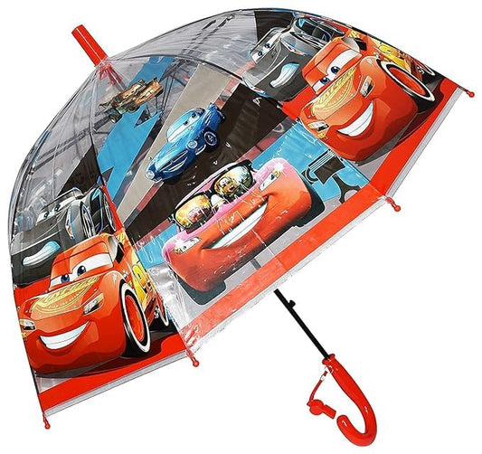 Kids Cars Theme Umbrella PVU Plastic