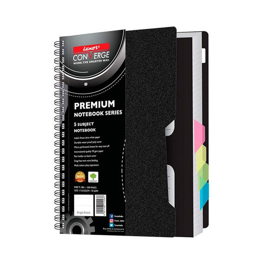 5 Subject Notebook