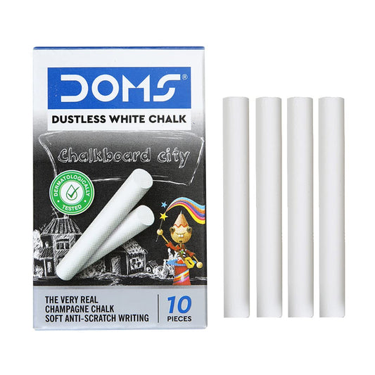 DOMS Dustless White Chalk