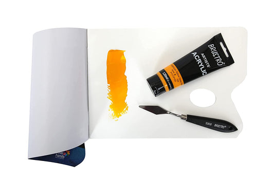 Brustro Artists Acrylic Tube Cadmium Yellow Deep Hue 120ml