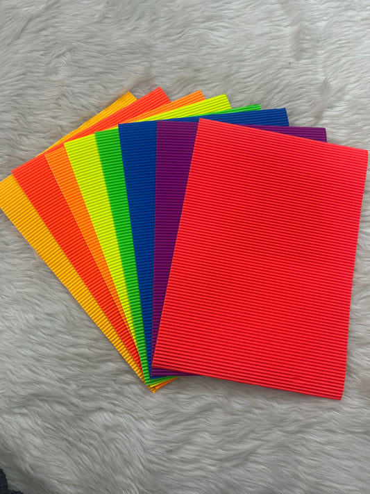 Corrugated Paper A4 Multicolour