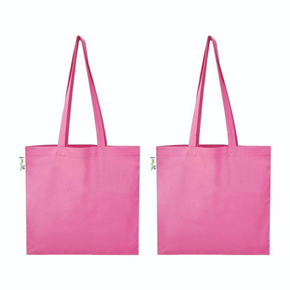 Fancy Canvas Bag Big Pink