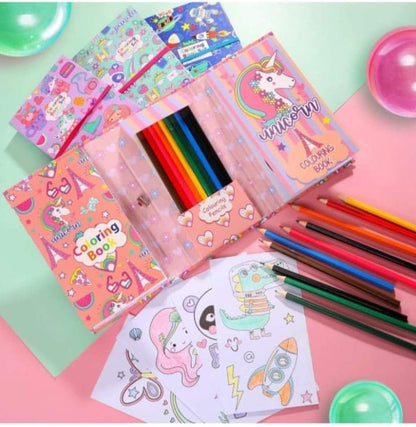 Fancy Coloring Book Set