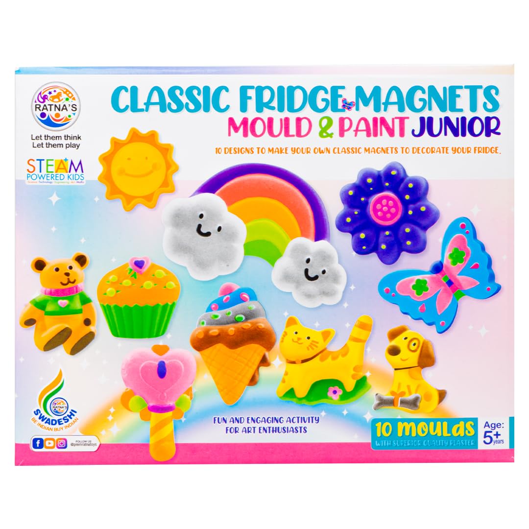 Ratna Classic Fridge Magnets Moulds & Paints Jr