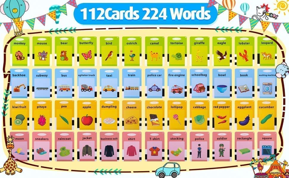 Children Voice Flash Cards