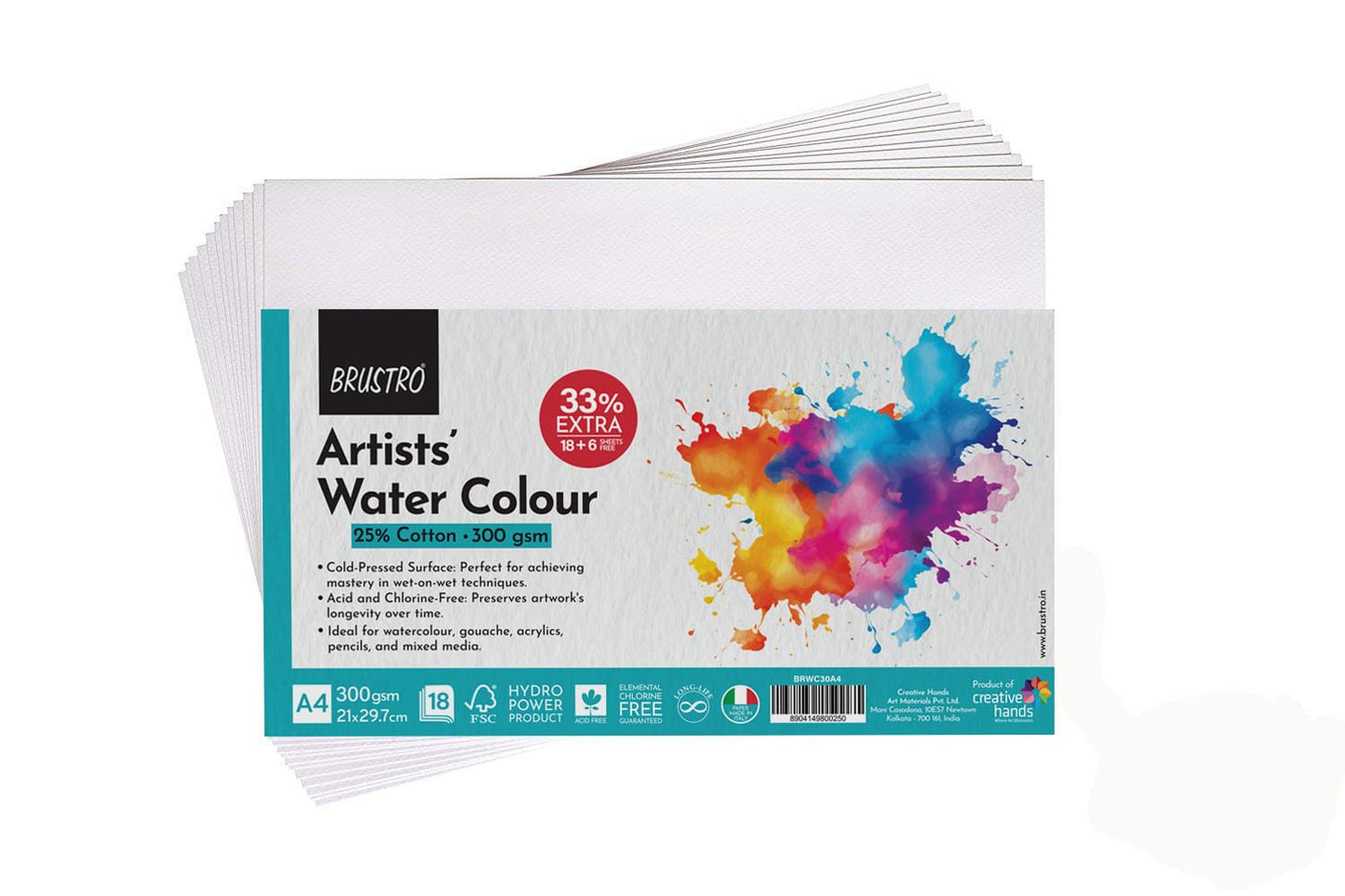 A4 Water Colour Paper (300 GSM)